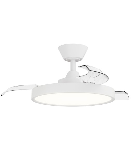 Ventilador de techo color blanco de palas retractiles BOMBAY ESTILO S - SULION 2199344