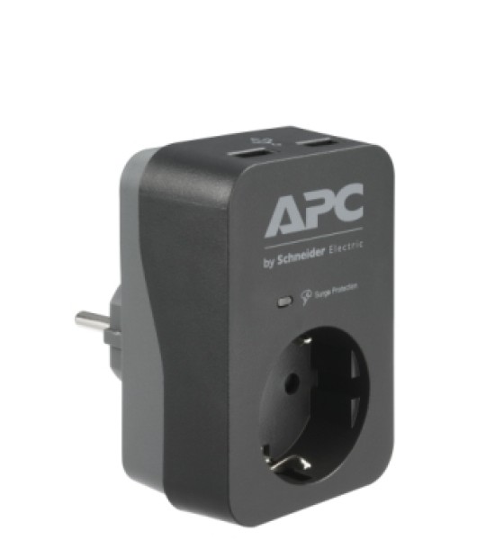 APC Essential SurgeArrest 1 Base 2P+T 16A 2 USB 230V