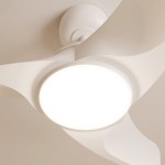 Ventilador de techo DIEHL M color blanco con luz - SULION 2199382