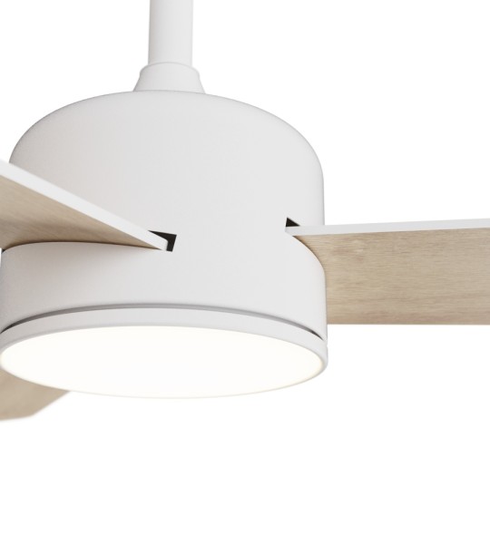 Ventilador de techo BALOO EVO S color blanco y palas reversibles - SULION 2193229
